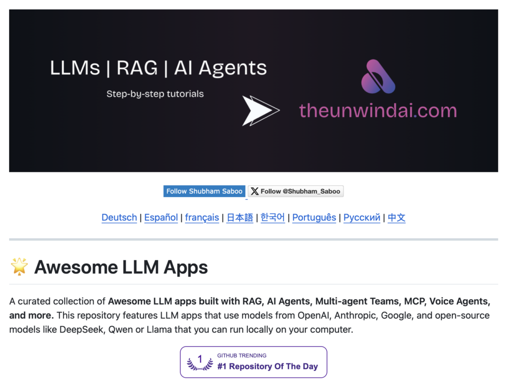 awesome-llm-apps
