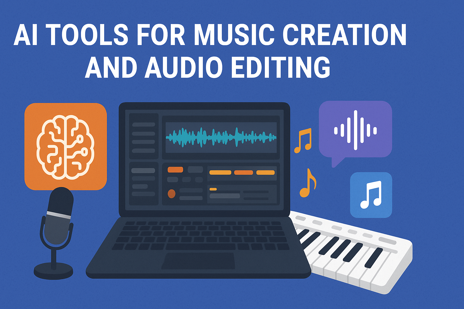 AI Tools for Music Creation and Audio Editing