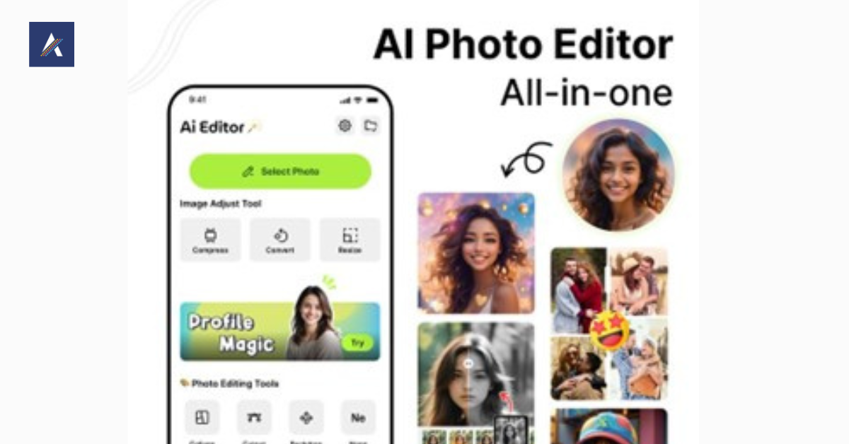 Blue White Modern AI For Coding Learning Course Facebook Ad
