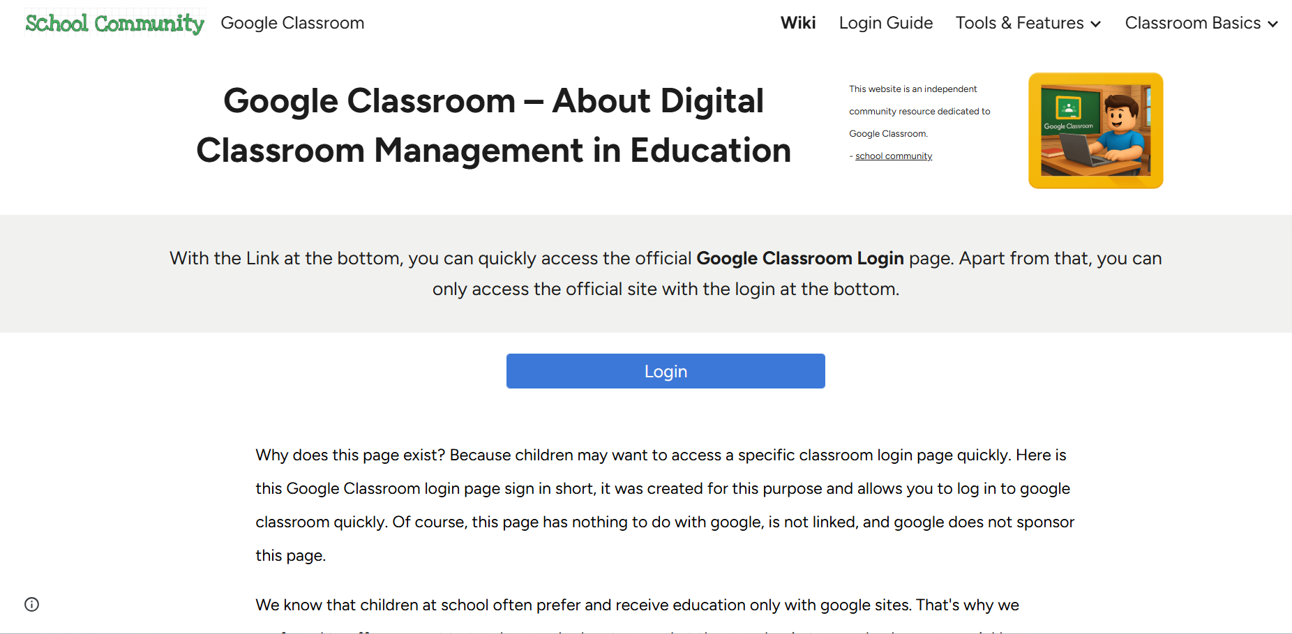 Google Classroom AI