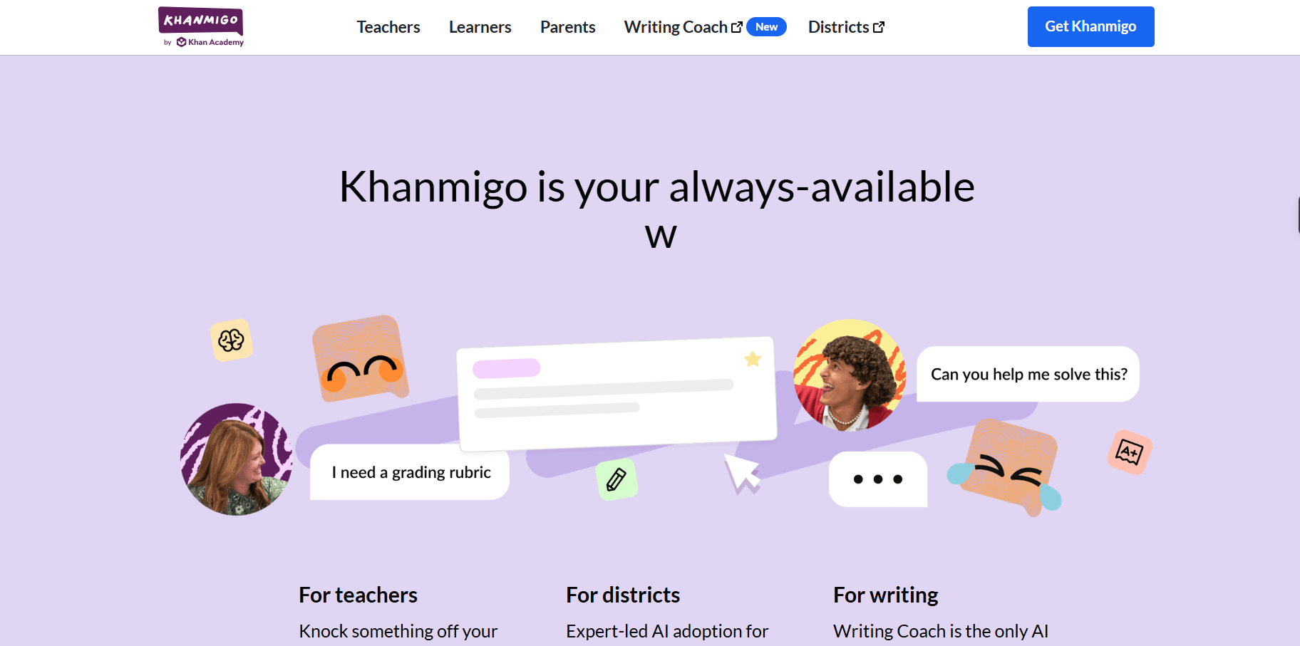 Khanmigo (Khan Academy AI)