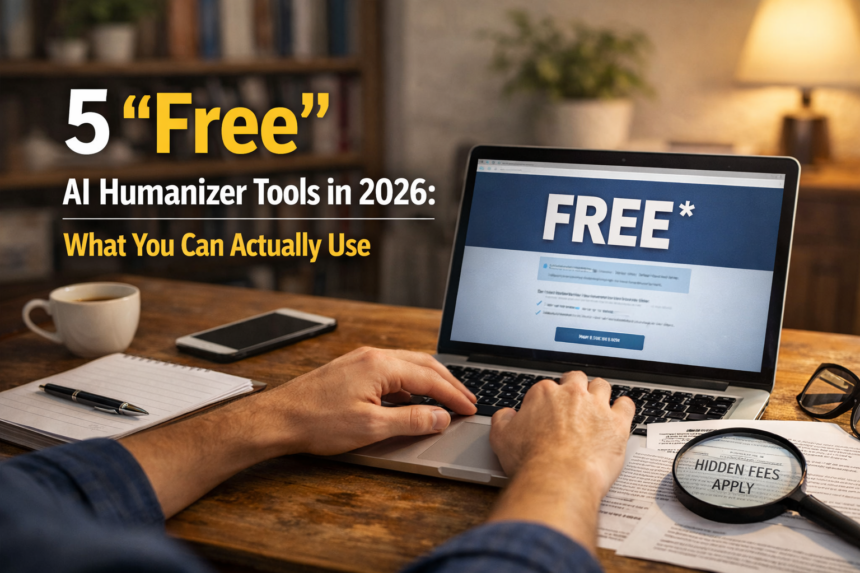 5 “Free” AI Humanizer Tools in 2026
