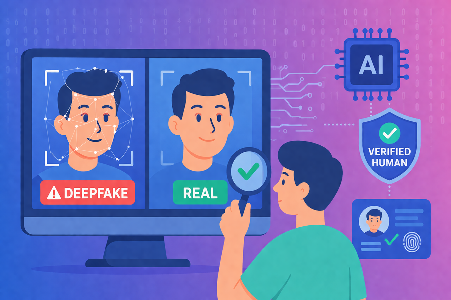 Deepfake Detection Vs Human Verification Why AI Systems Need Both AITUDE deepfake-detection-vs-human-verification-why-ai-systems-need-both-aitude