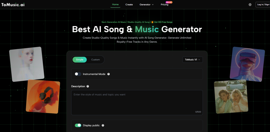 AI Music Sites