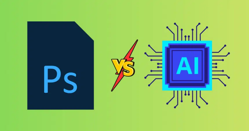 Free Image Generator by AI vs Photoshop