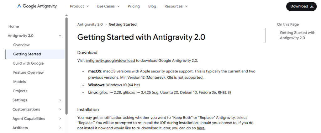 Getting Started with Antigravity