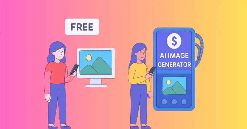 Free vs Paid AI Image Generators Compare and Contrast