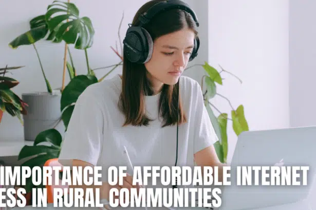 The Importance of Affordable Internet Access in Rural Communities