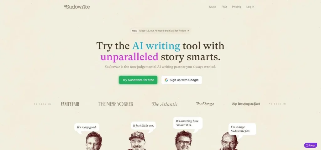 Sudowrite Best Ai Co-Writer For Brainstorming, Outlining, And Rewrites