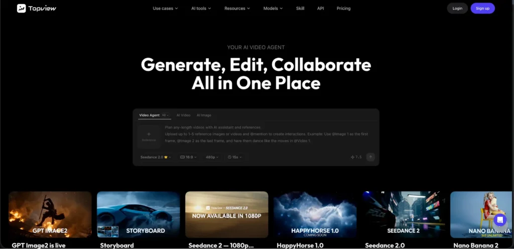 TopView AI Best AI Video Agent