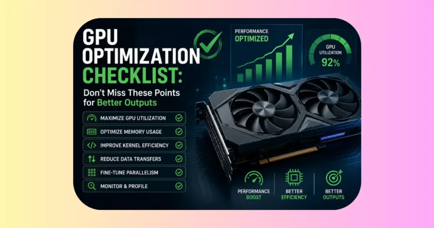 GPU Optimization