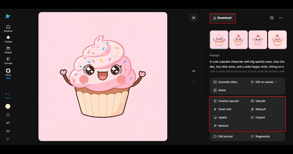 Step 3: Customize and download